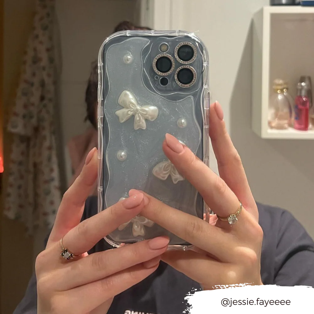 Pearls & Bows Phone Case - Image 19