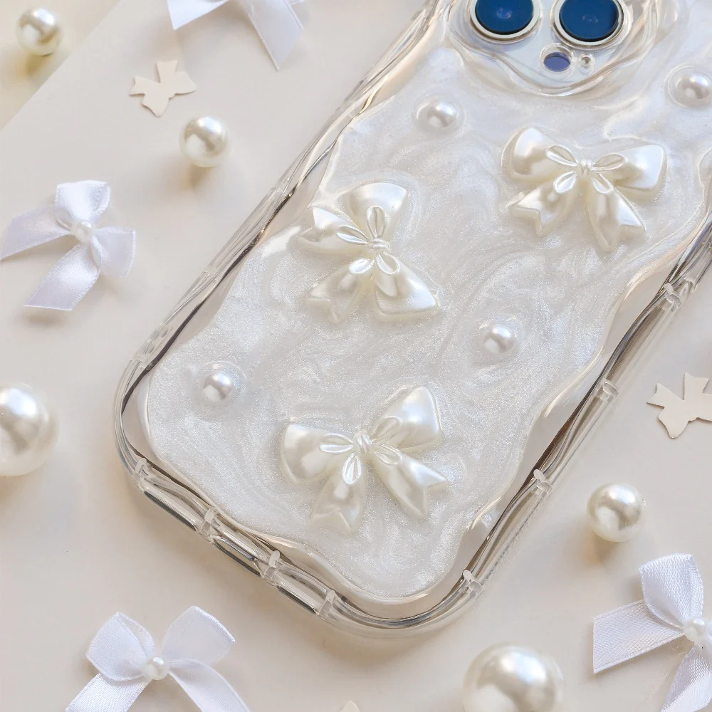 Pearls & Bows Phone Case - Image 4