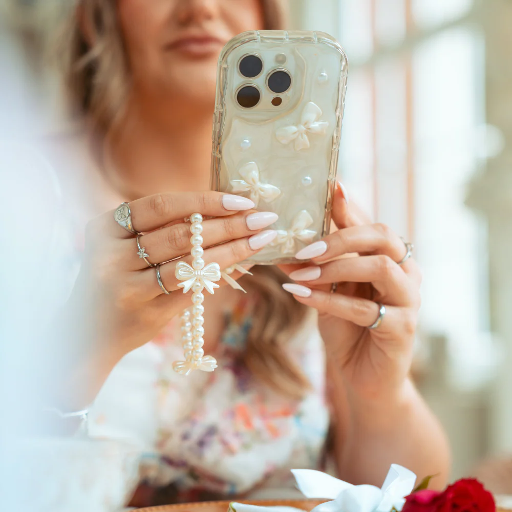 Pearls & Bows Phone Case - Image 6