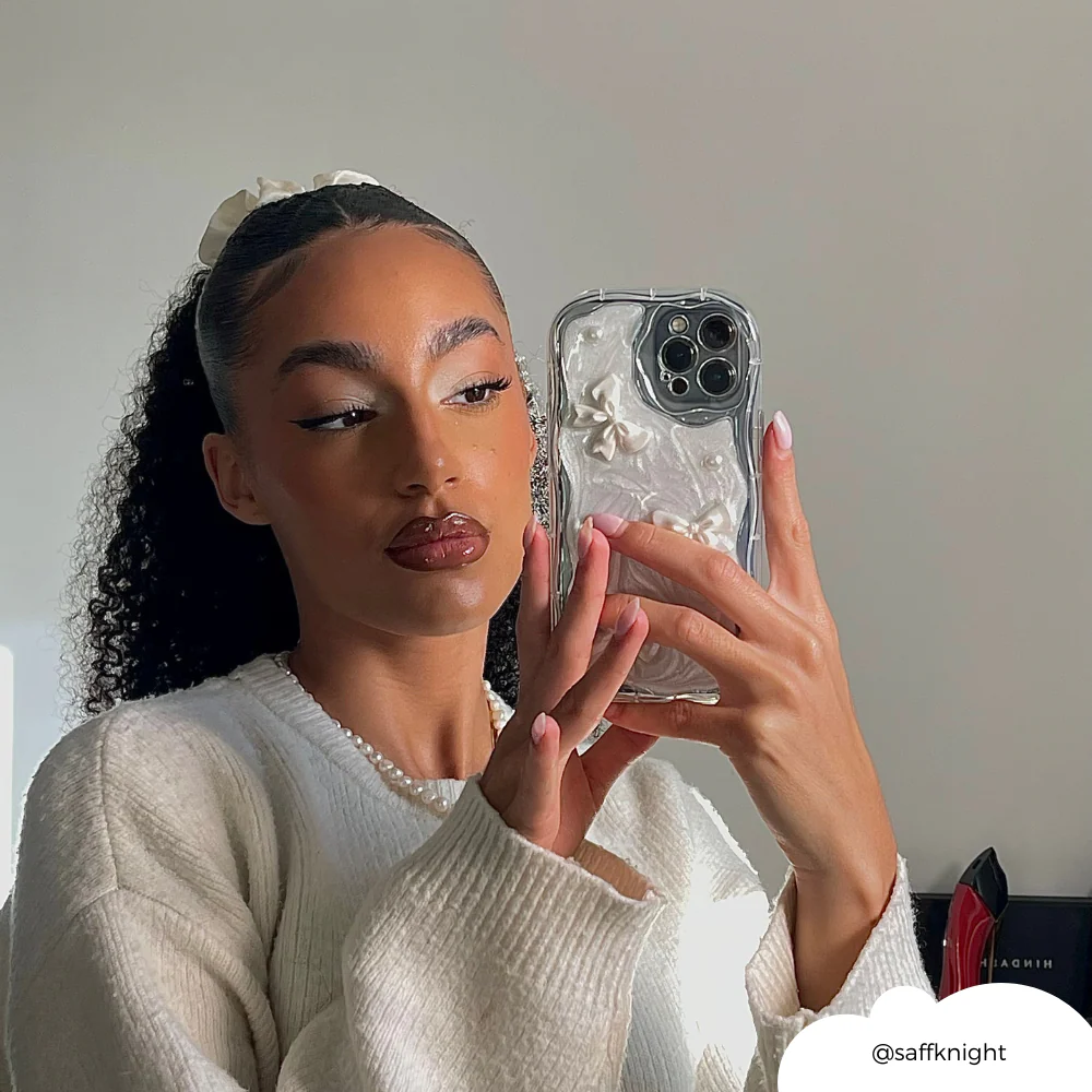 Pearls & Bows Phone Case - Image 7