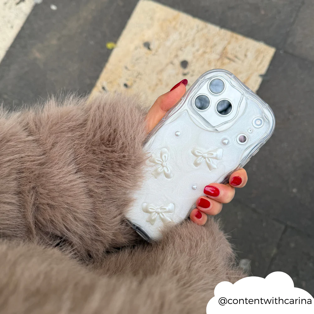 Pearls & Bows Phone Case - Image 9