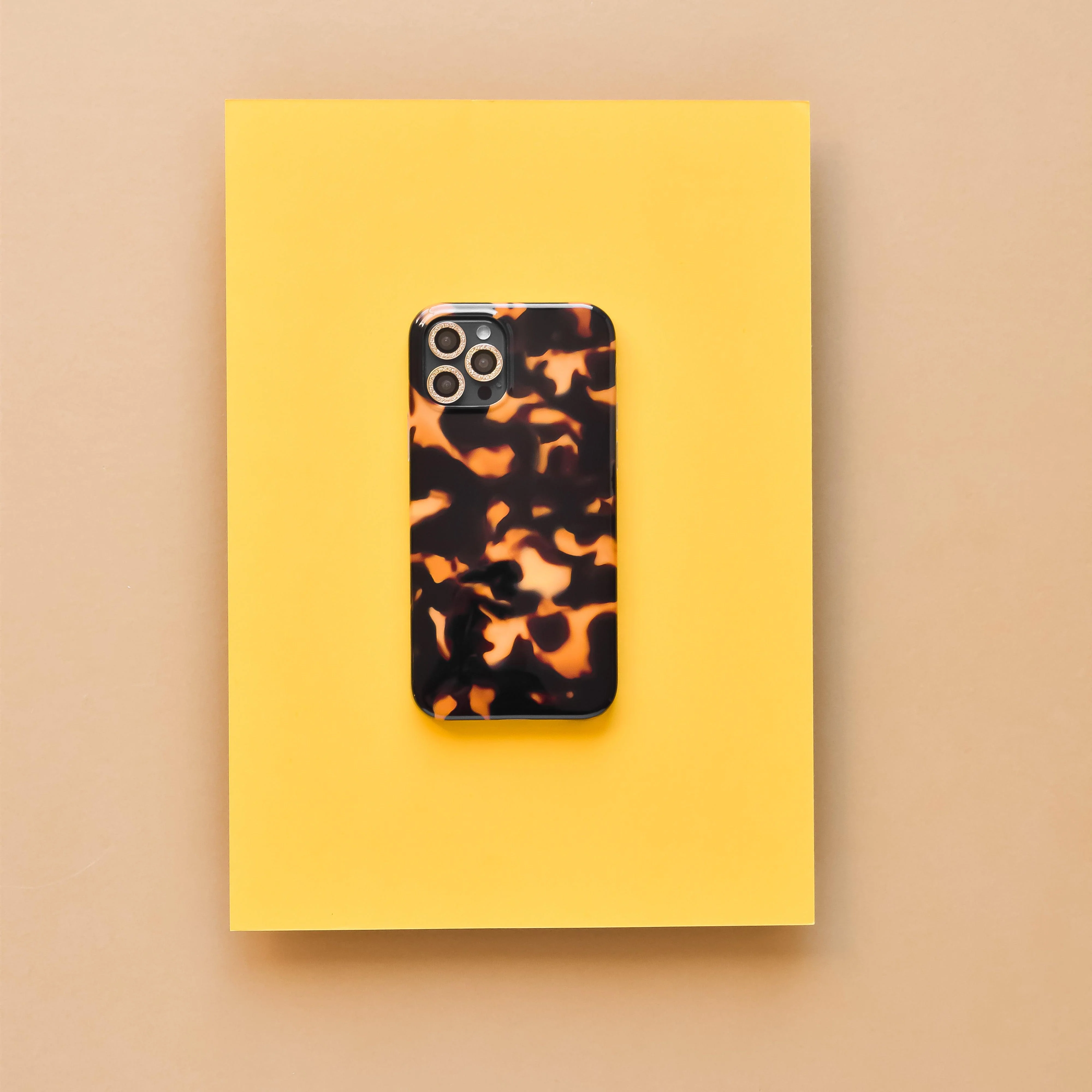 Protective Camera Lens Covers - Gold Glitter - Image 4