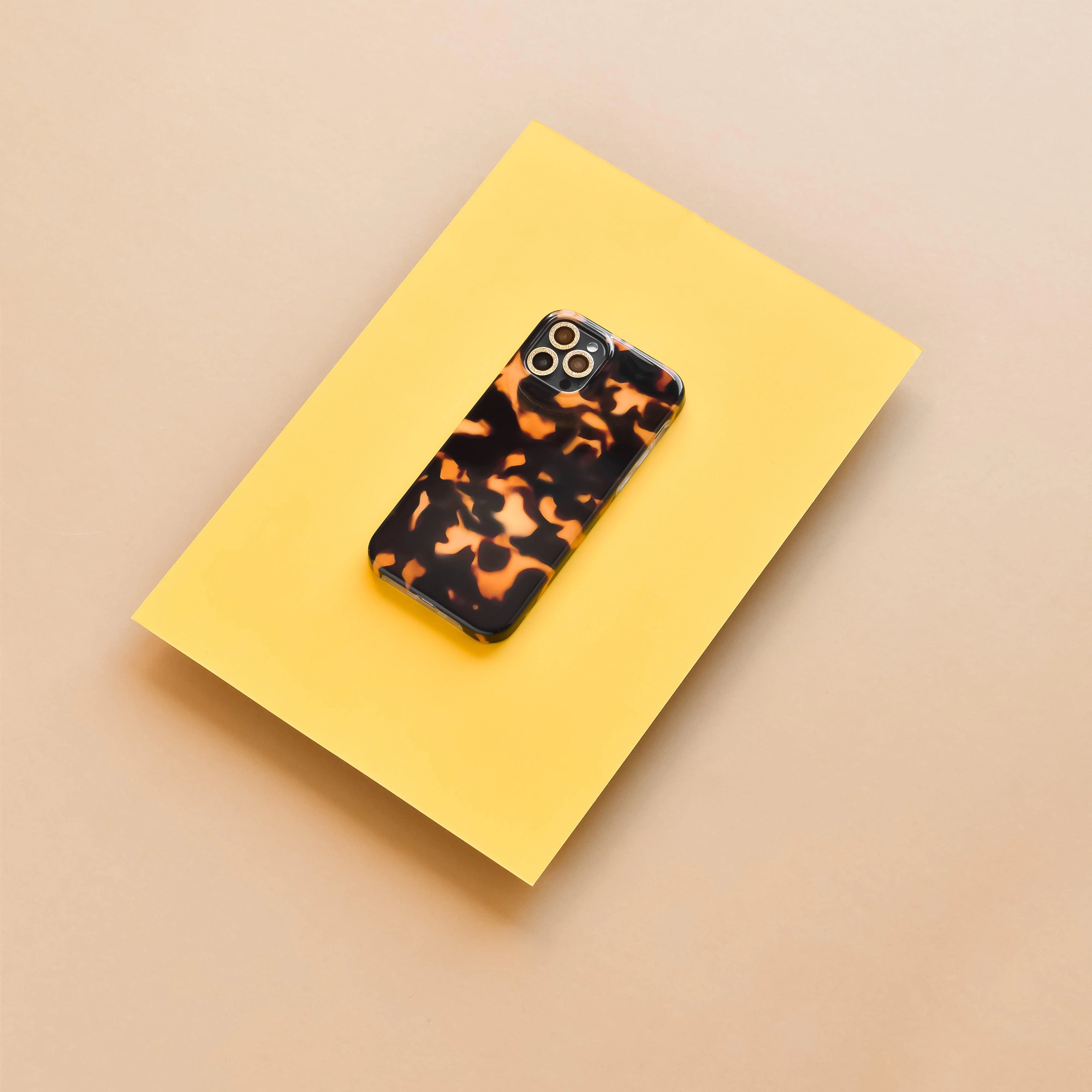 Protective Camera Lens Covers - Gold Glitter - Image 5