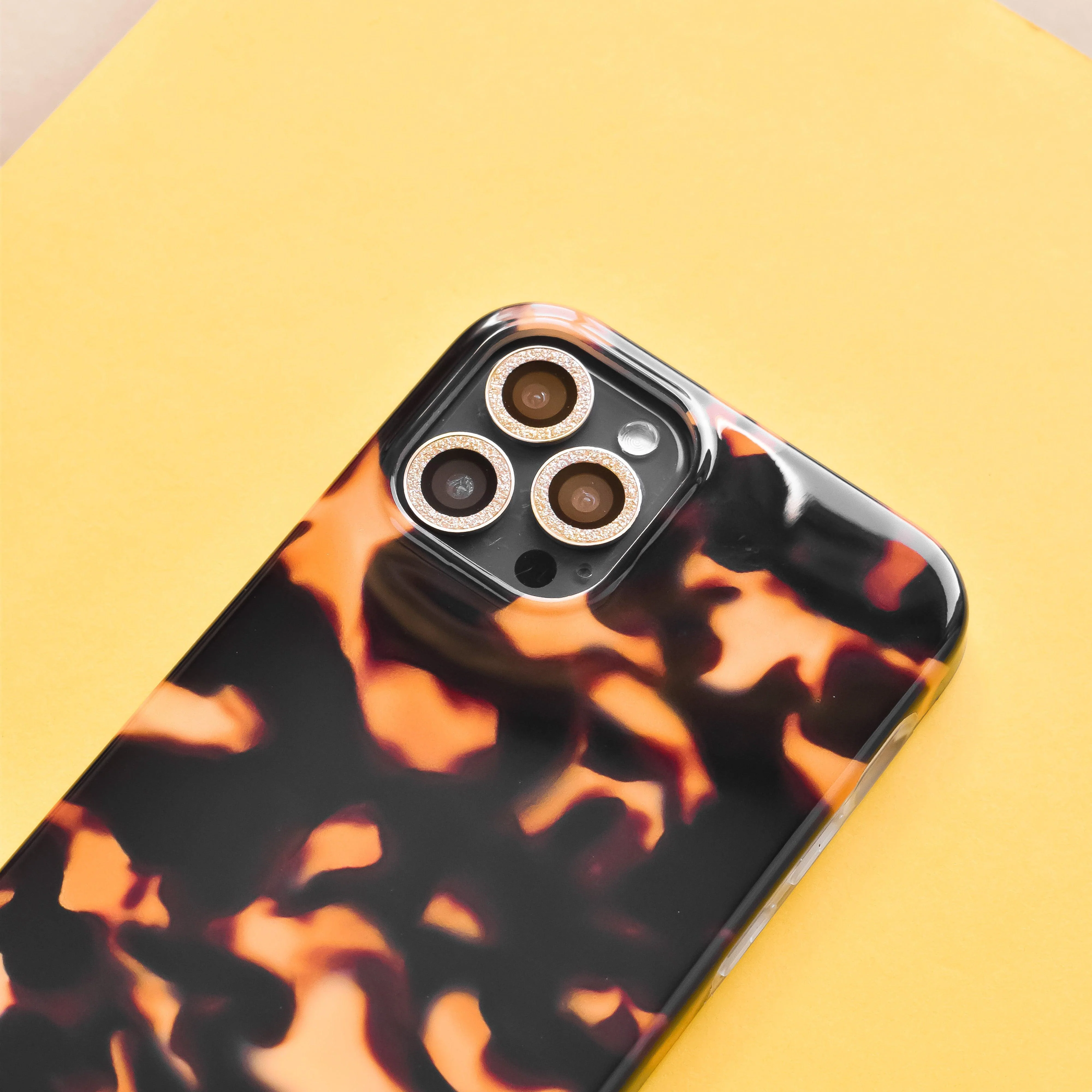 Protective Camera Lens Covers - Gold Glitter - Image 6