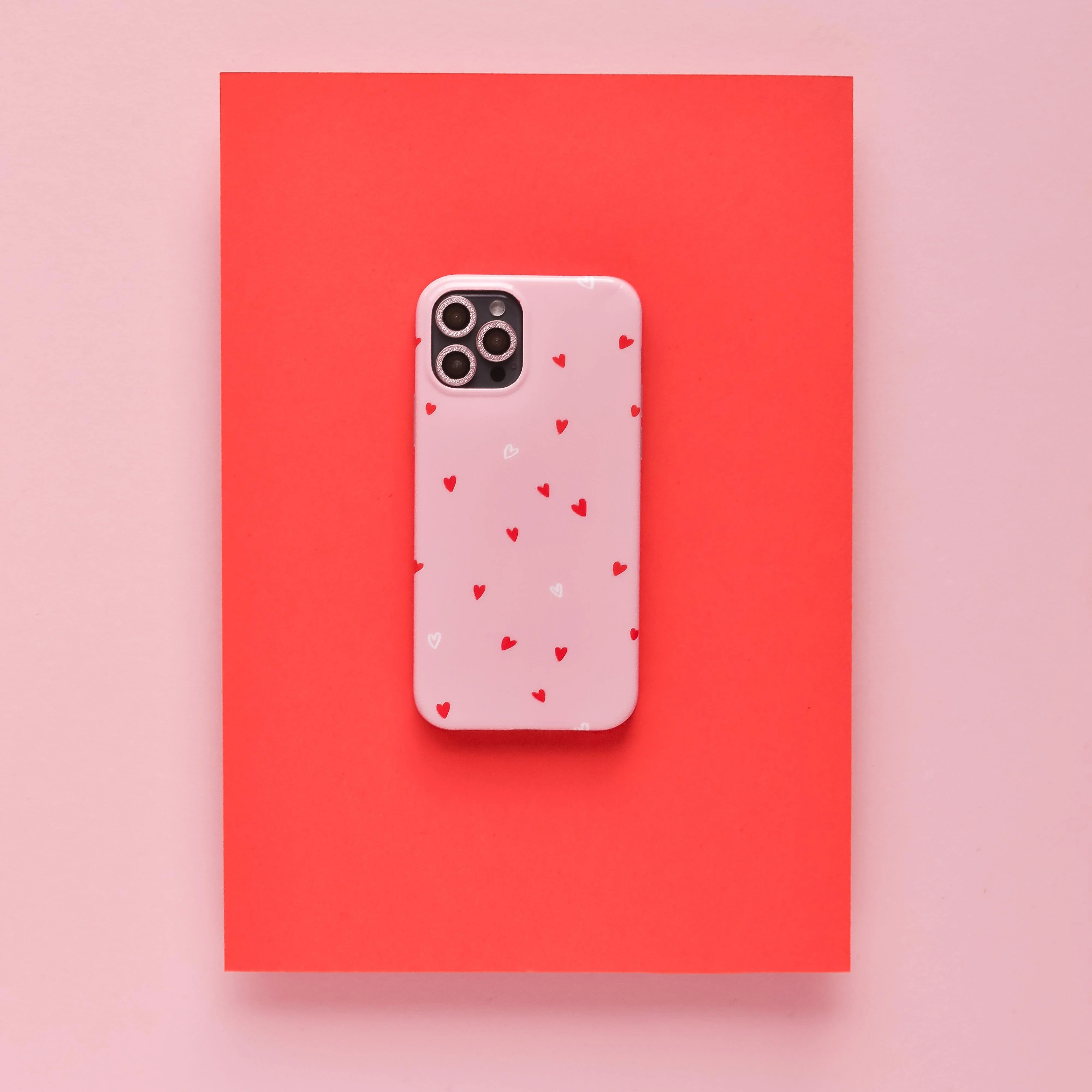 Protective Camera Lens Covers - Pink Glitter - Image 4