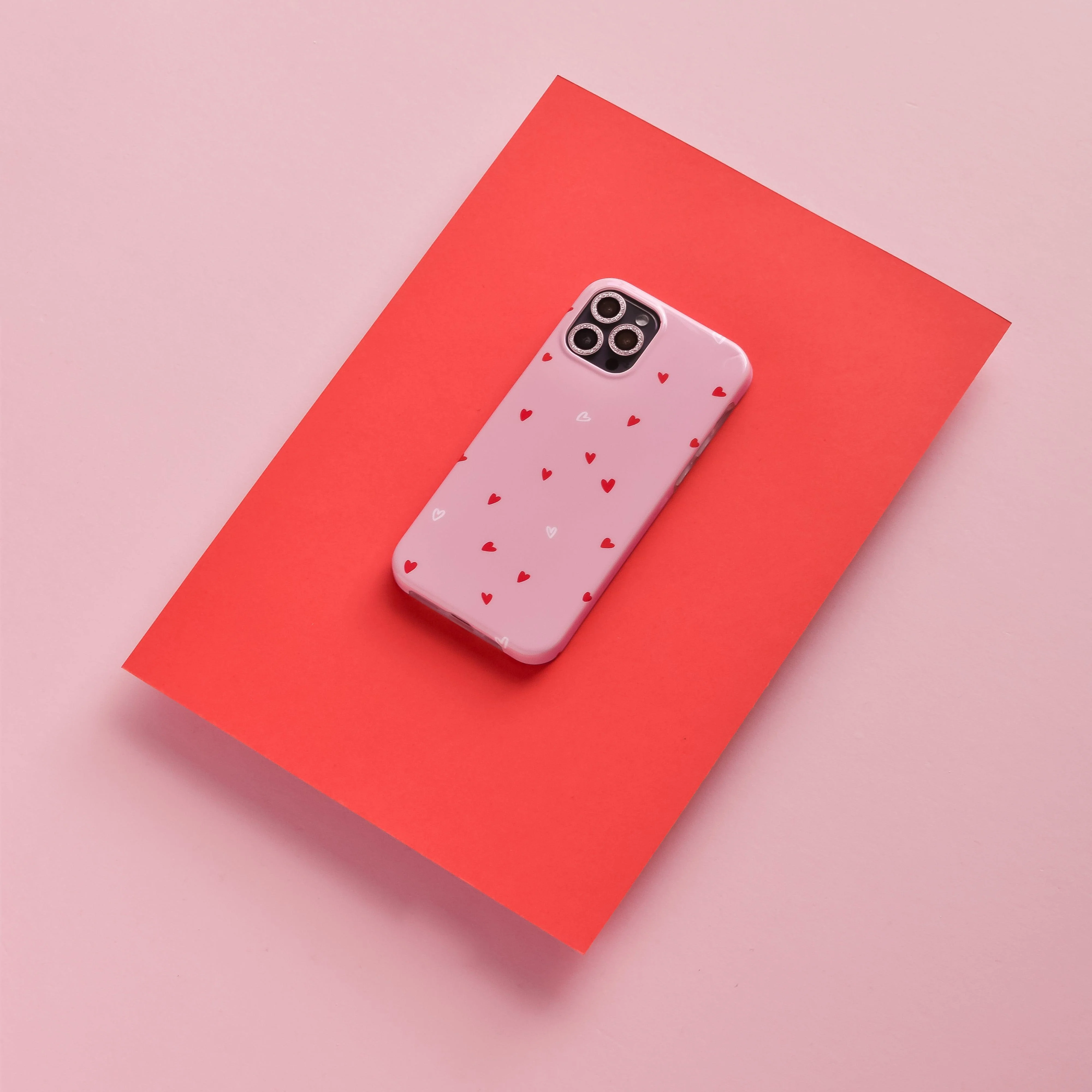 Protective Camera Lens Covers - Pink Glitter - Image 5