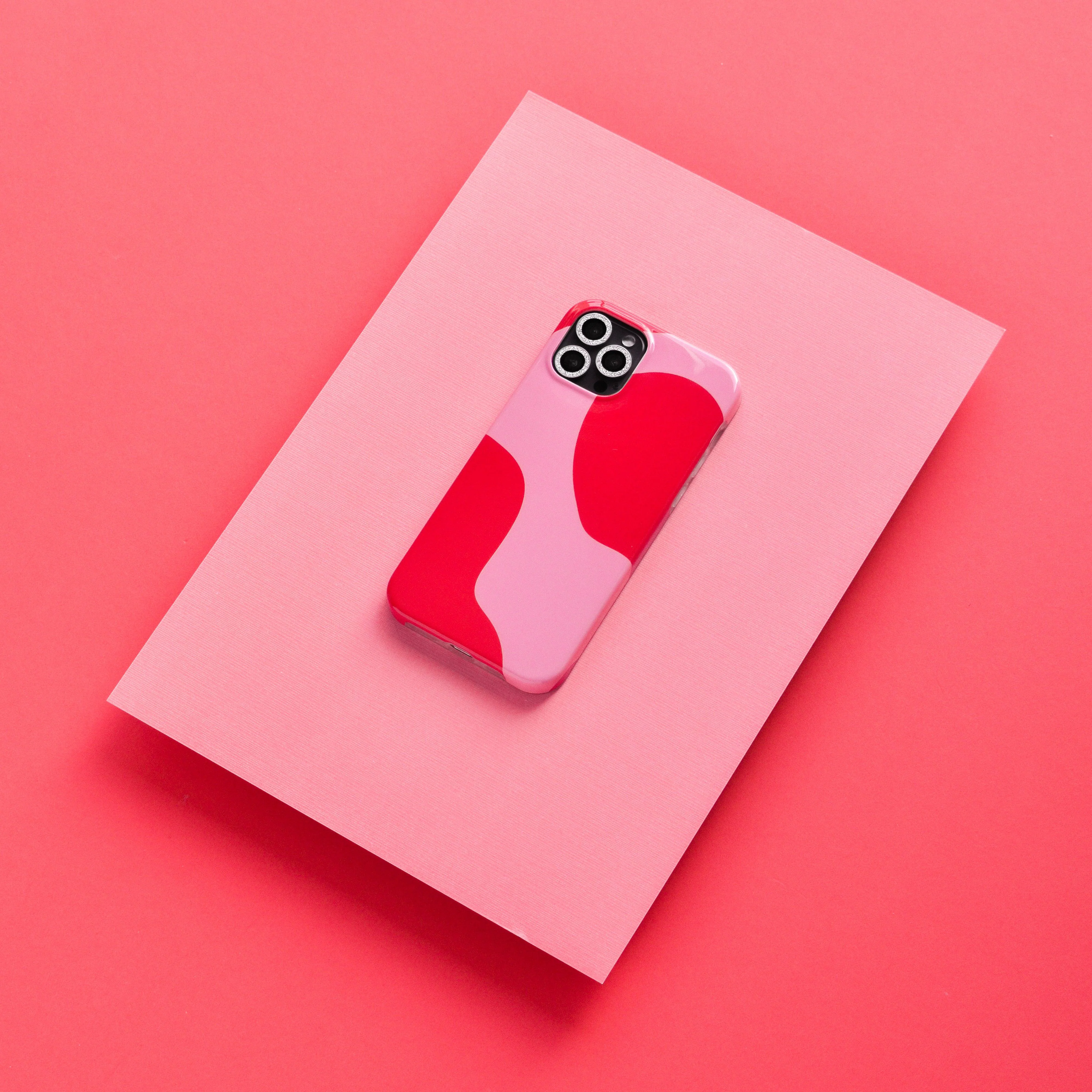 Protective Camera Lens Covers - Silver Glitter - Image 4