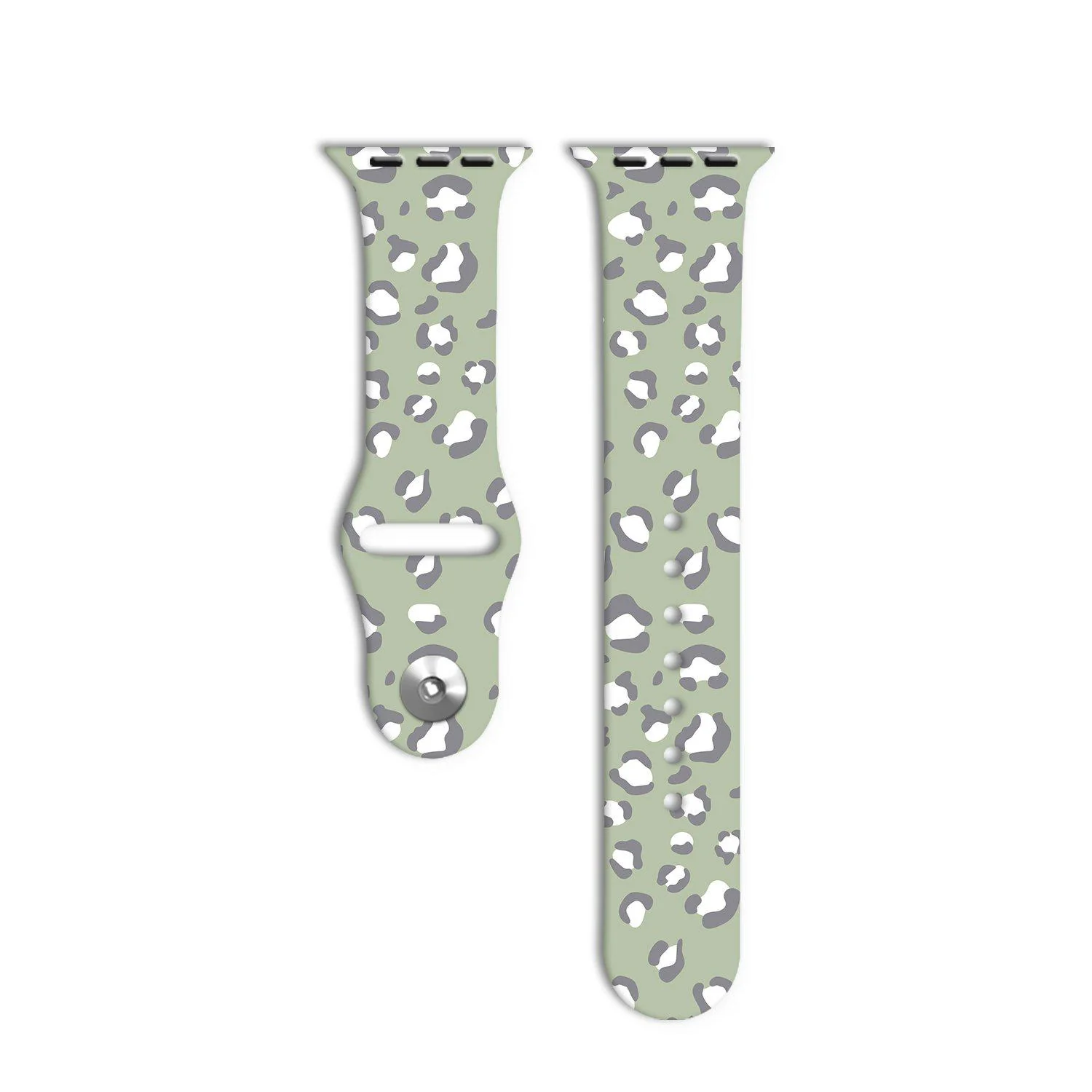 Sage Leopard Apple Watch Strap - Image 3