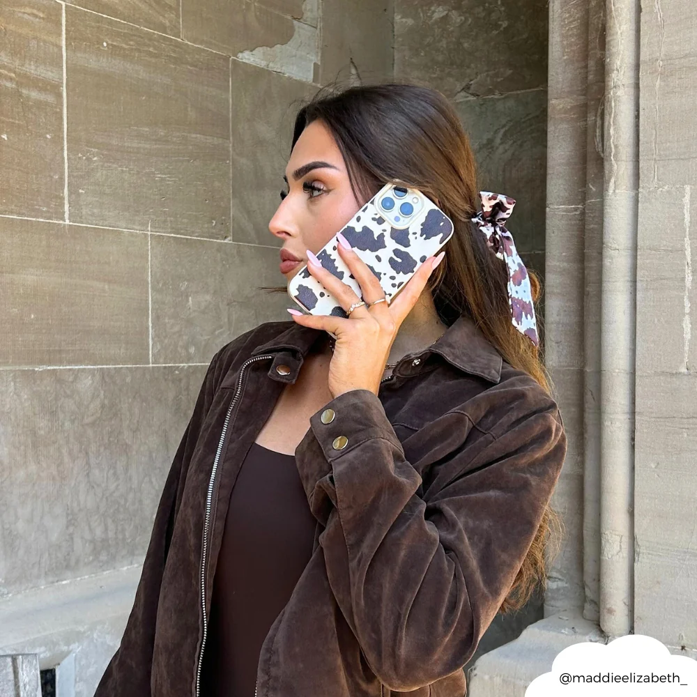 Satin Bow Scrunchie - Rodeo Cowgirl - Image 6