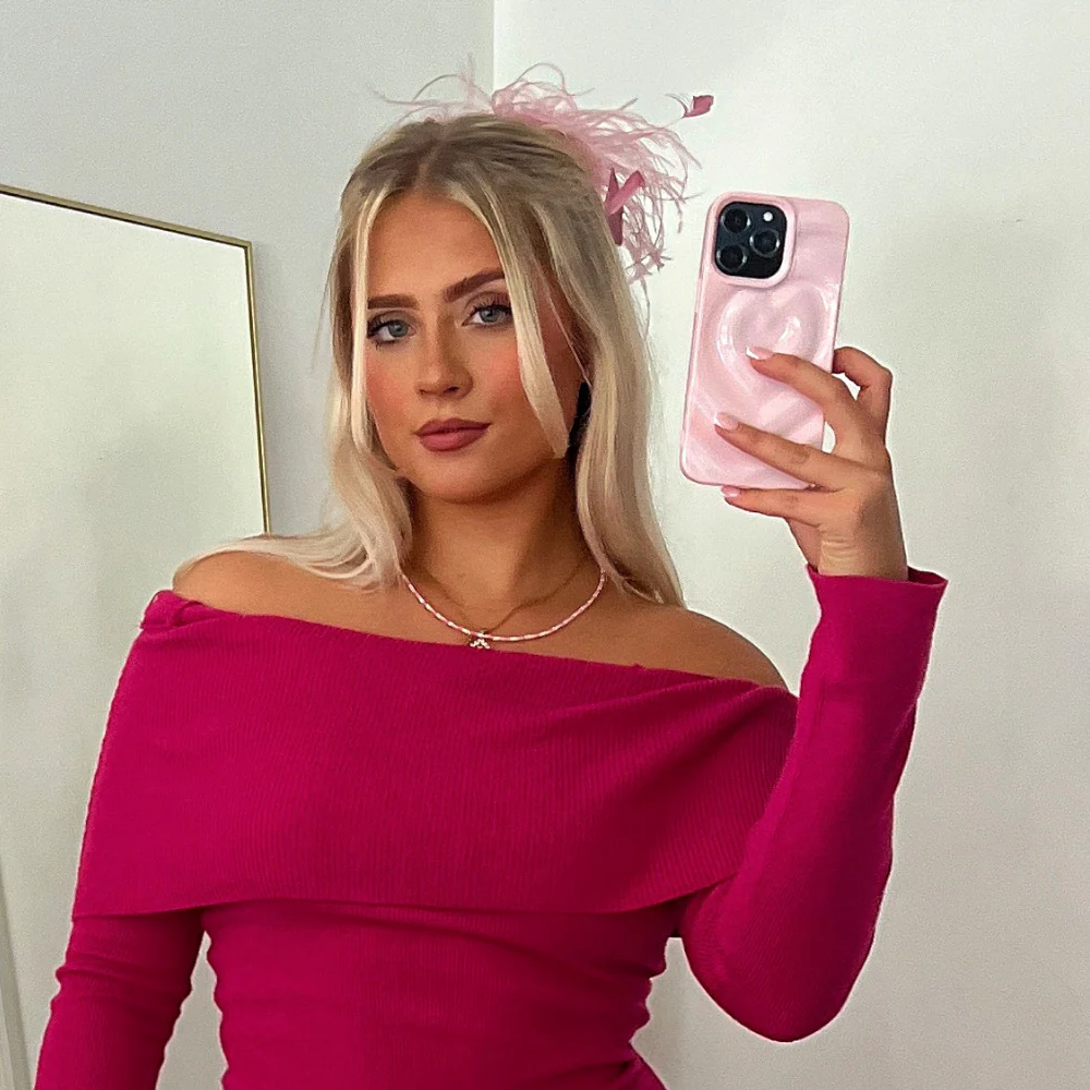 Melting Heart Phone Case - Peony Pink - Image 11