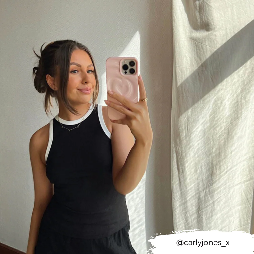 Melting Heart Phone Case - Peony Pink - Image 12