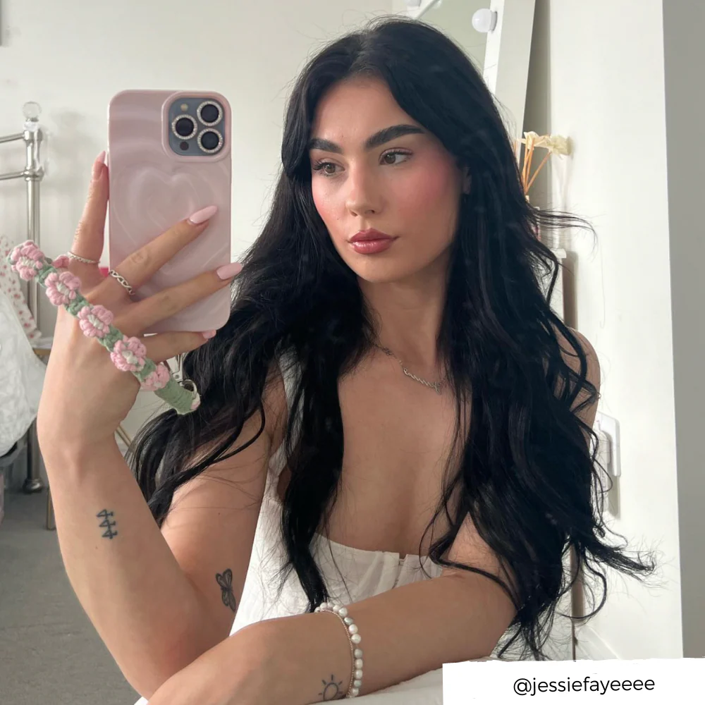 Melting Heart Phone Case - Peony Pink - Image 9