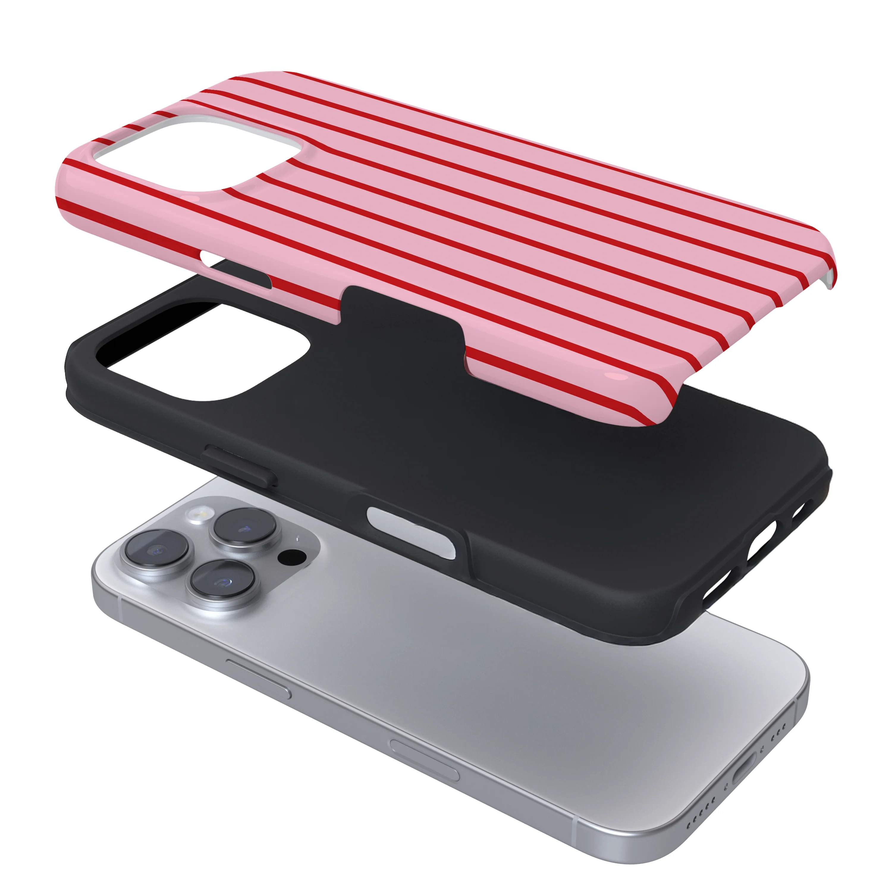 Tough Phone Case - Cherry Stripes - Image 6