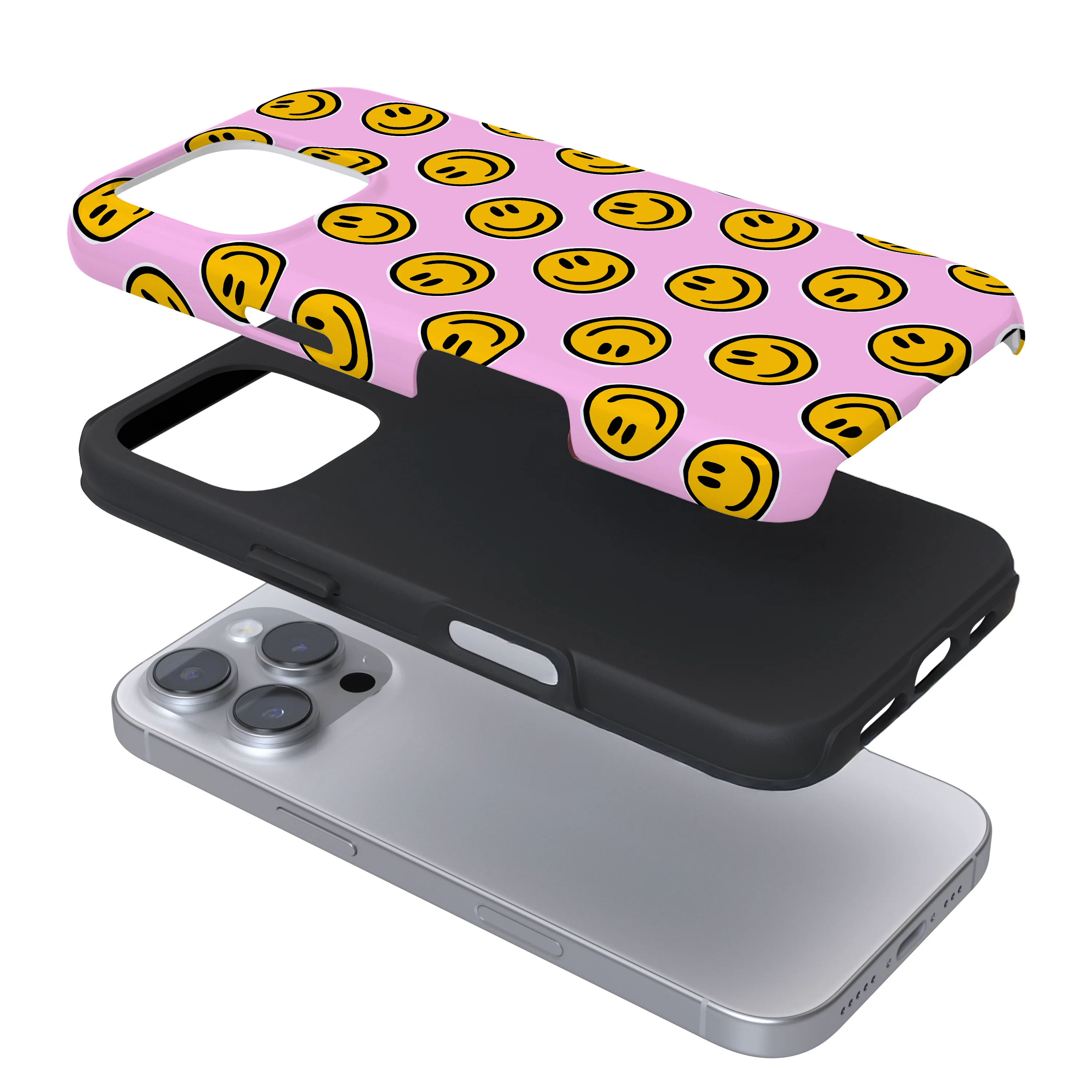 Tough Phone Case - Happy Smiley - Image 3