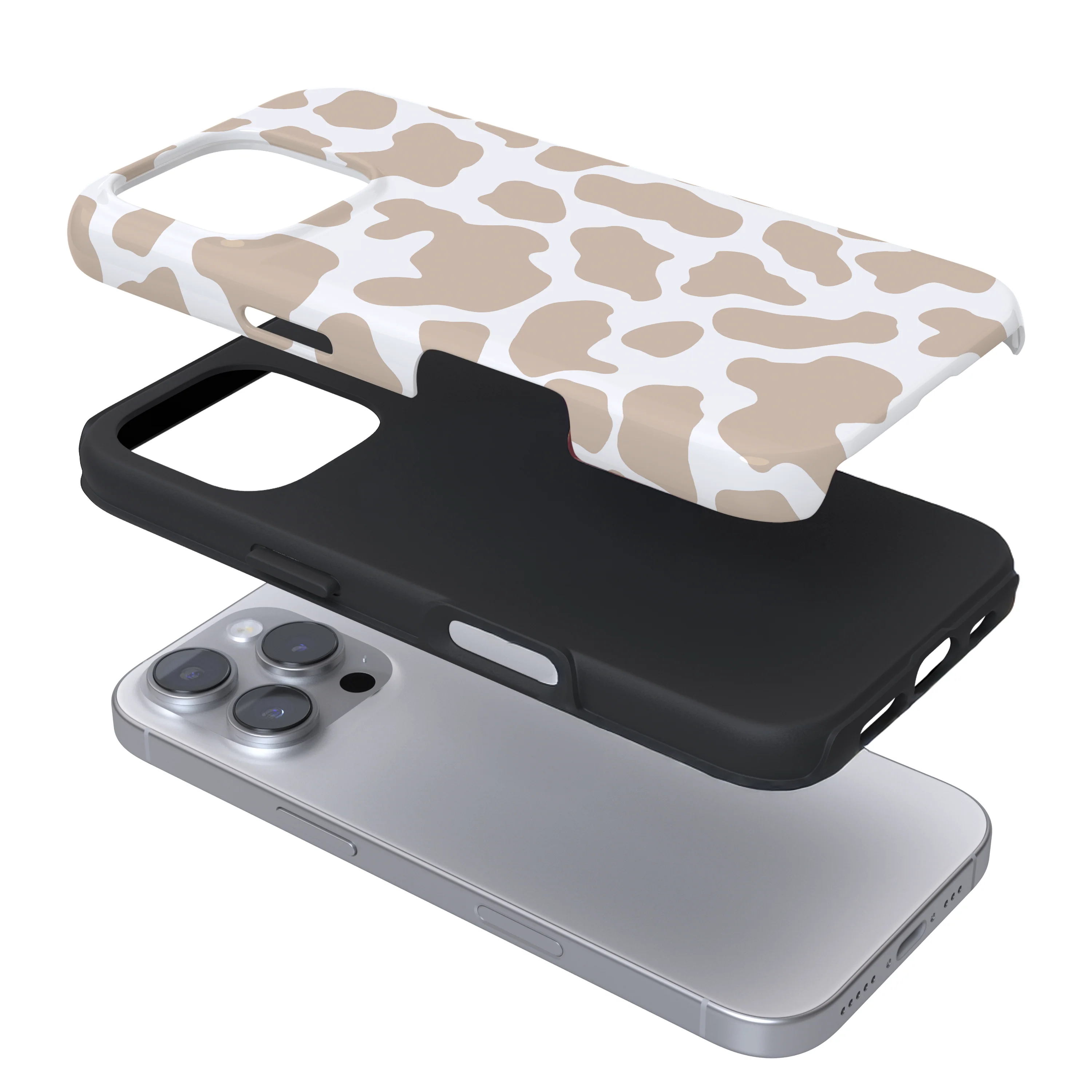 Tough Phone Case - Nude Cow - Image 3