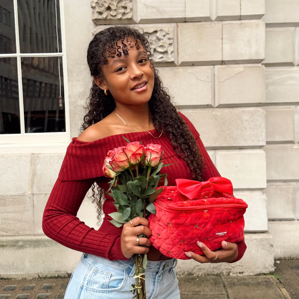 Travel Vanity Case - Cherry Velvet - Image 7