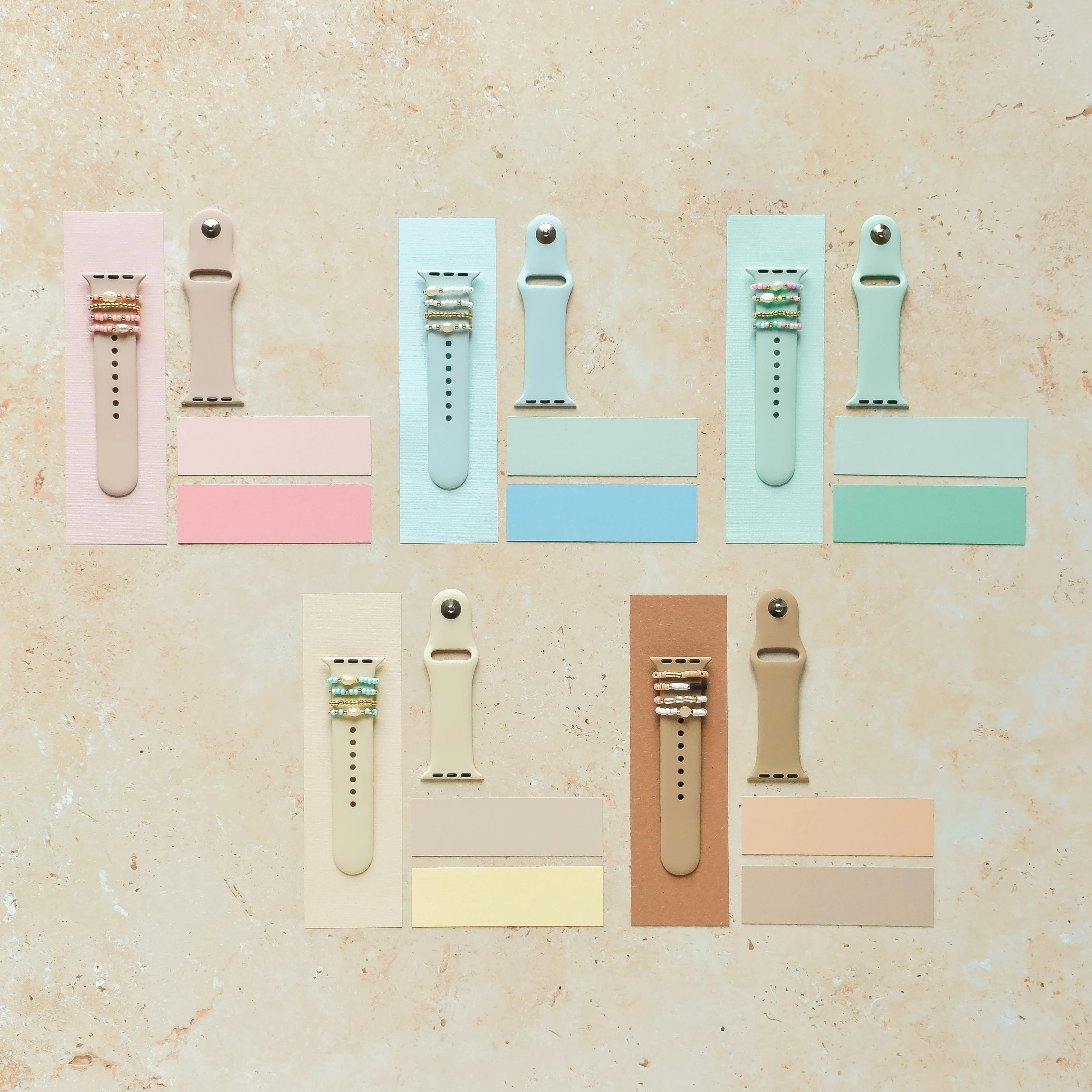 Watch Strap Charm Pack - Nude & Chic - Image 6
