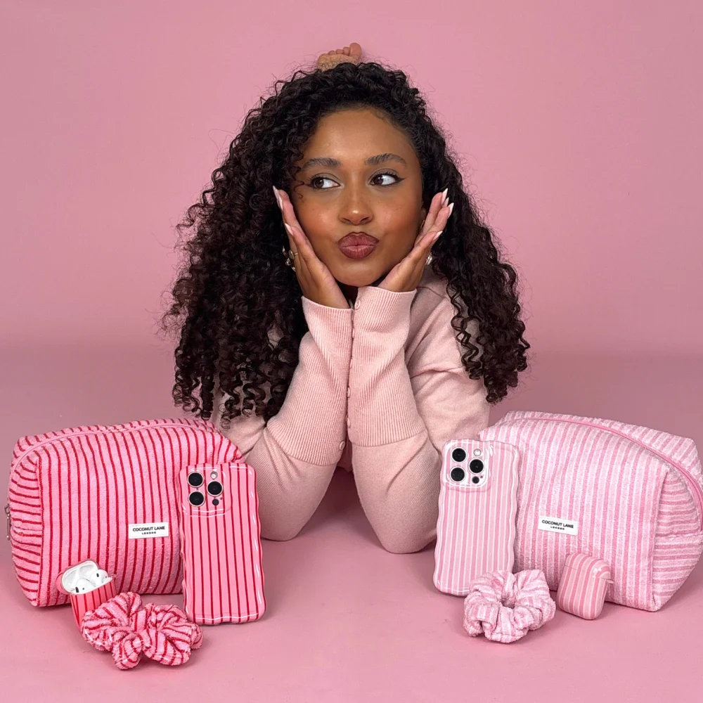 Wavy Phone Case - Cherry Stripes - Image 14