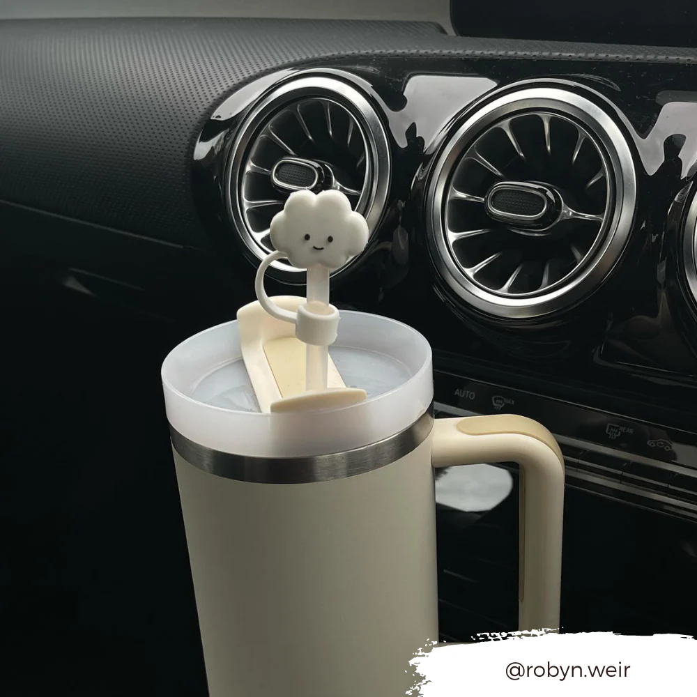 White Cloud Straw Cover - Image 6